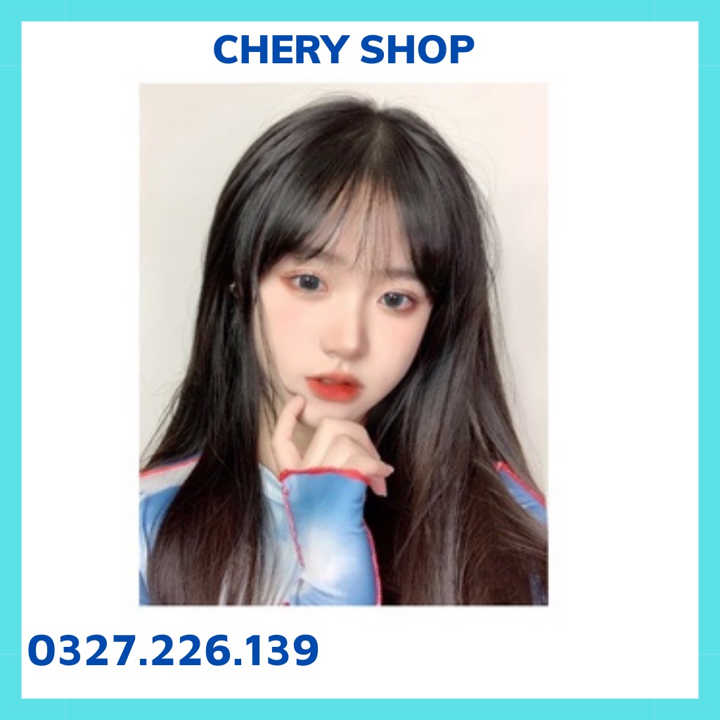 Tóc mái giả 💄 FREESHIP 💄 tóc giả mái thưa 3D loại 2 kẹp chắc chắn
