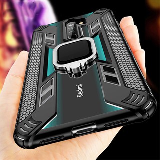 Ốp Điện Thoại Trong Suốt Chống Sốc Có Vòng Nhẫn Cho Xiaomi Redmi Note 8 9 CC9 Pro