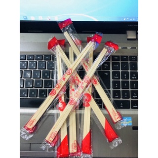 Bộ 100 Đôi Đũa Gỗ Dùng 1 Lần Bao Nilon