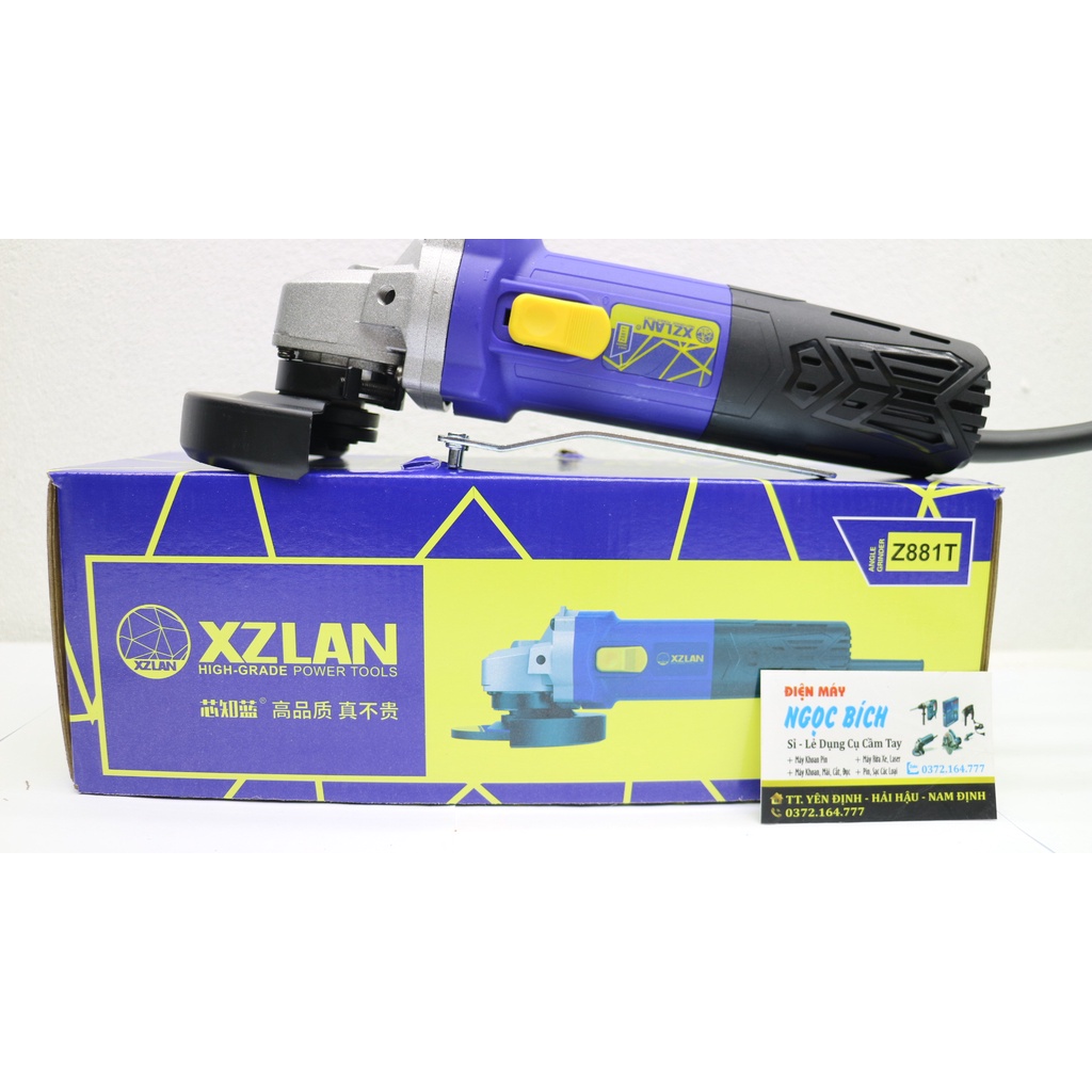 Máy Mài XZLAN 950W 881T Chạy Cực Khỏe Chính Hãng Nội Địa Trung Công Tắc Trên Thân[Công Suất Lớn]