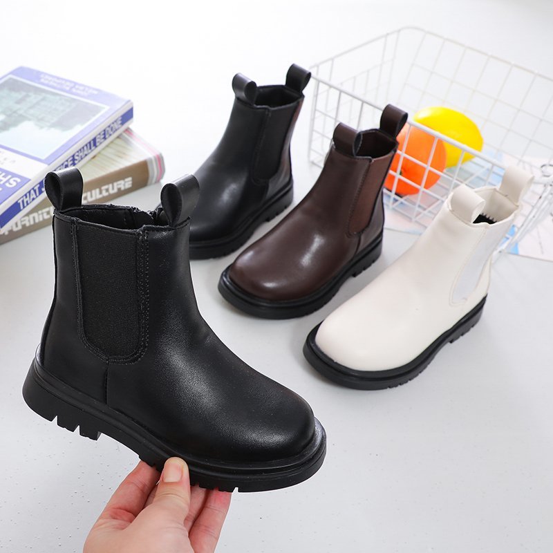 Giày bốt từ cotton giữ ấm thời trang dành cho bé gái