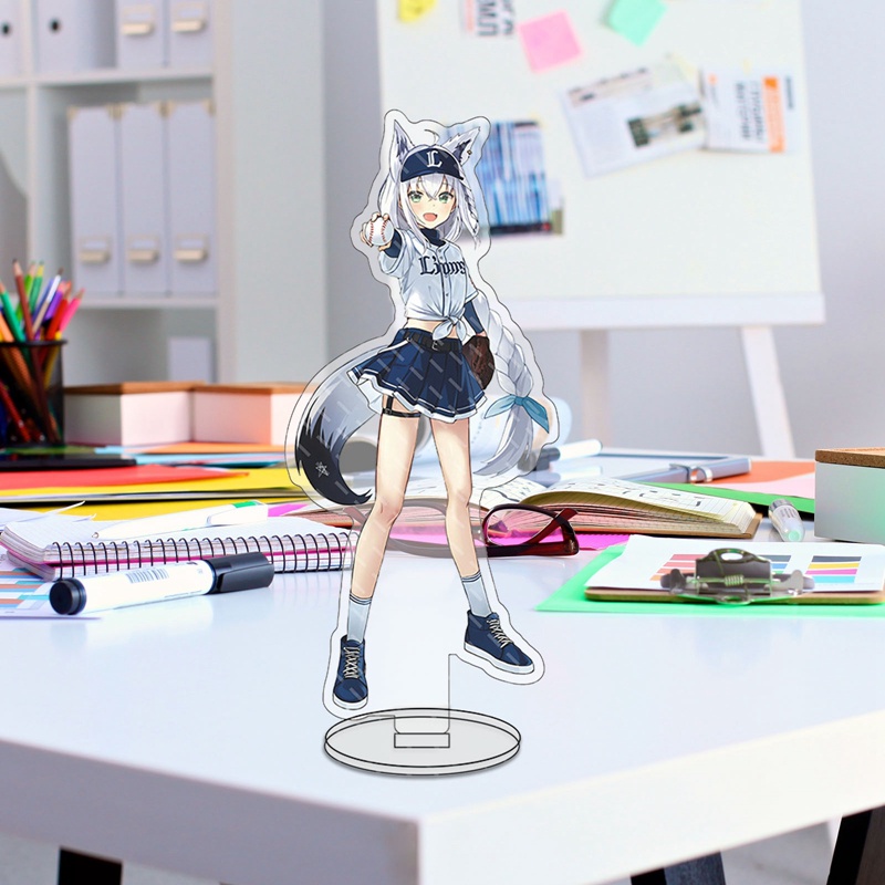 Mô Hình Nhân Vật Anime Hololive Vtuber Bằng Acrylic Usada Pekora Uruha Rushia Hosimati Suisei Inugami Korone