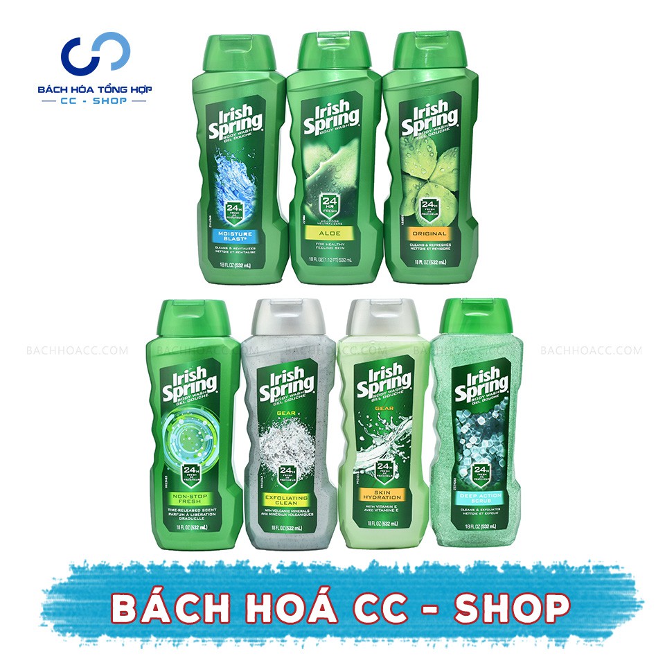 SỮA TẮM IRISH SPRING FOR MEN 532ML