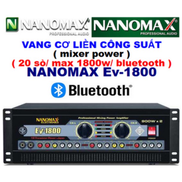 AMPLY LIỀN VANG NANOMAX Ev-1800