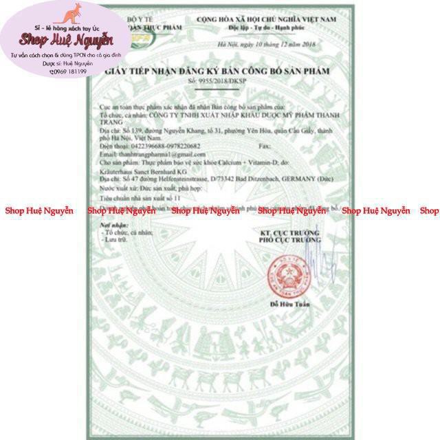 Canxi Vitamin D Swisse Úc- hộp150v- hỗ trợ phát triển xương khớp