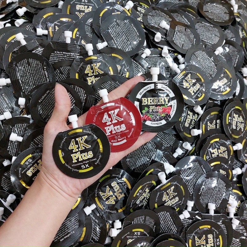 Kem 4K Mini Thái Lan, Túi Dùng thử Mẫu mới