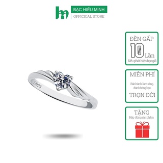 Nhẫn nữ bạc hiểu minh nu276 bạc thật 100% bảo hành vĩnh viễn