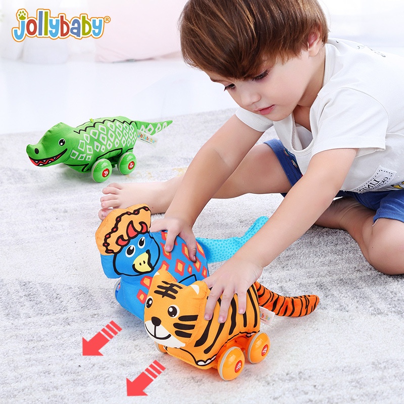 Xe ô tô quán tính JOLLYBABY đồ chơi giáo dục