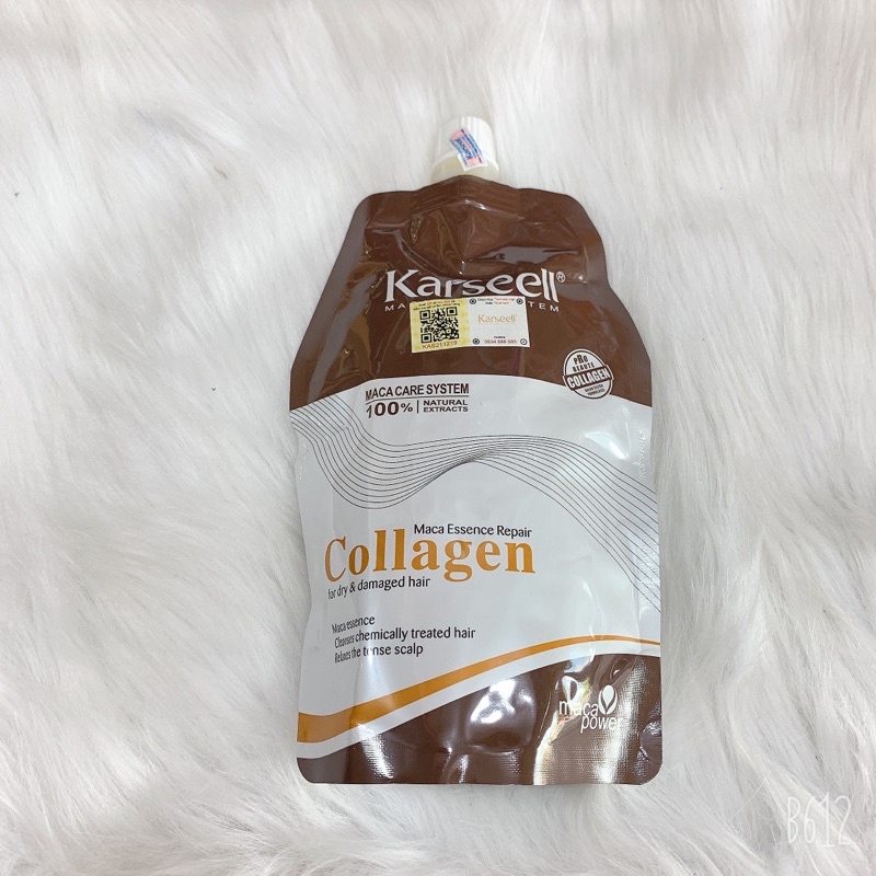 Phục hồi Collagen Karseell Maca – 500 ml (Túi) siêu mượt tóc ( Hàng chính hãng)