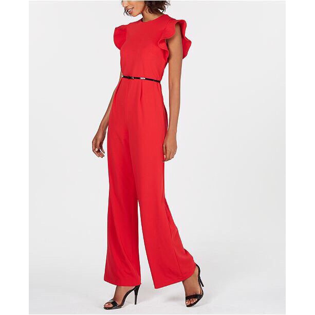 Jumpsuit Dài Cát Hàn C*K Tay Bèo - Size 8 (53-60kg) lỗi dơ nhẹ - 2129