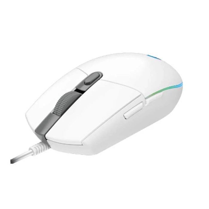 [CHÍNH HÃNG] Chuột chơi game Logitech có dây G102 Gen2 White (USB/RGB/Trắng)-chuột nữ tính