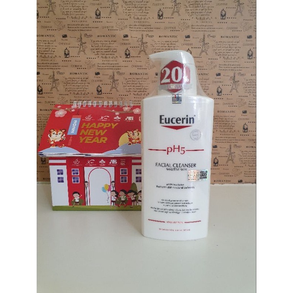 EUCERIN SỮA RỬA MẶT PH5 CHO DA NHẠY CẢM FACIAL CLEANSER SENSITIVE SKIN 400ML