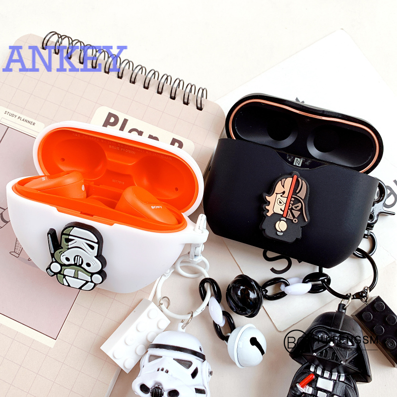 Sony WF-1000XM3 WF-SP800N Vỏ bảo vệ hộp sạc tai nghe không dây cho Wf-1000Xm3 Wf-Sp800N 1000xm3f Sp800N