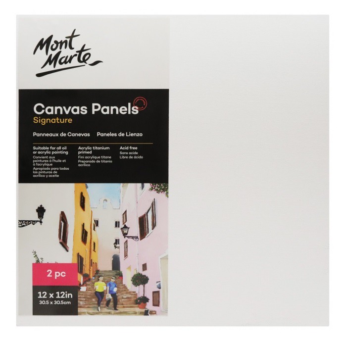 BỘ 2 CÁI CANVAS MONT MARTE (CANVAS ÉP)