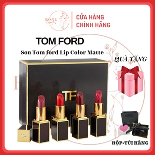 Son Tom ford Lip Color Matte, Son môi lì chính hãng Tom Ford cao cấp, full tất cả các màu hót nhất 2021, Bông-comestics