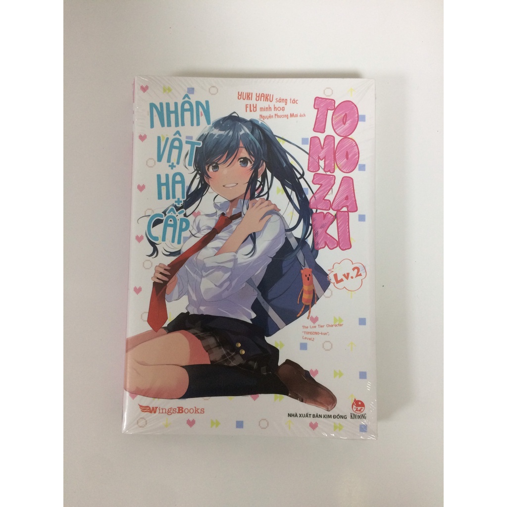 Sách - Nhân vật hạ cấp Tomozaki - Tập 2