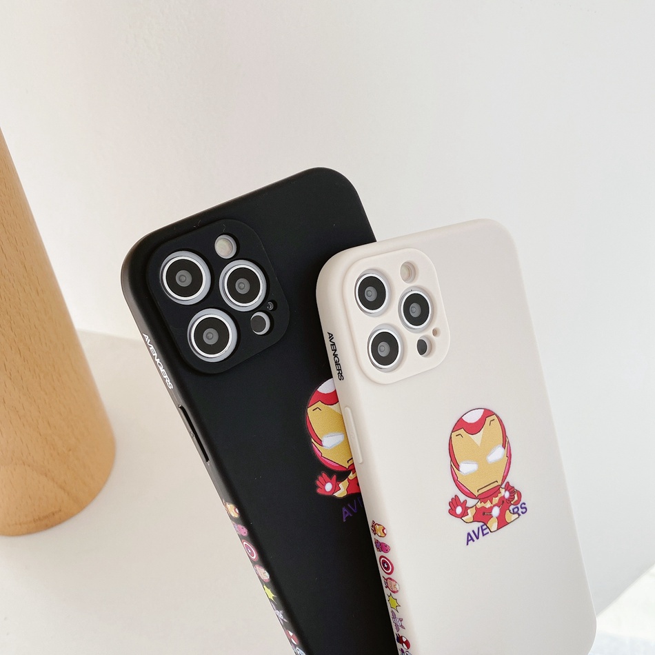 Ốp Điện Thoại Silicon Màu Trơn Cho Iphone 12 Pro Mini 11 11pro Max X Xs Max Xr 7 8 Plus Se 2020 | BigBuy360 - bigbuy360.vn