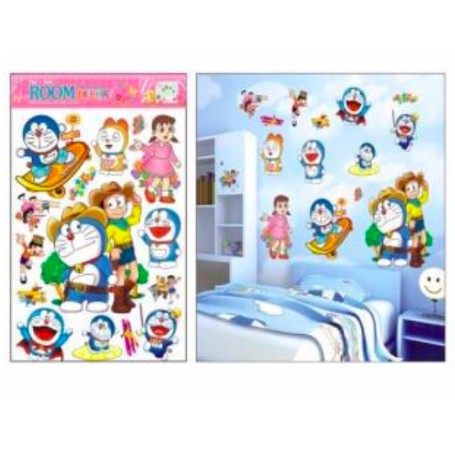 Giấy Dán Tường Hình Doraemon 3d Đẹp Mắt