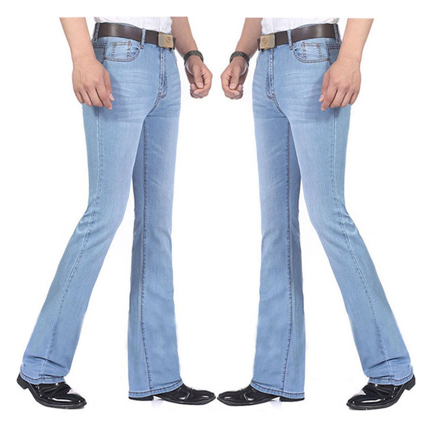 Quần jeans Dài Ống Loe Thời Trang Mùa Hè Mới Cho Nam