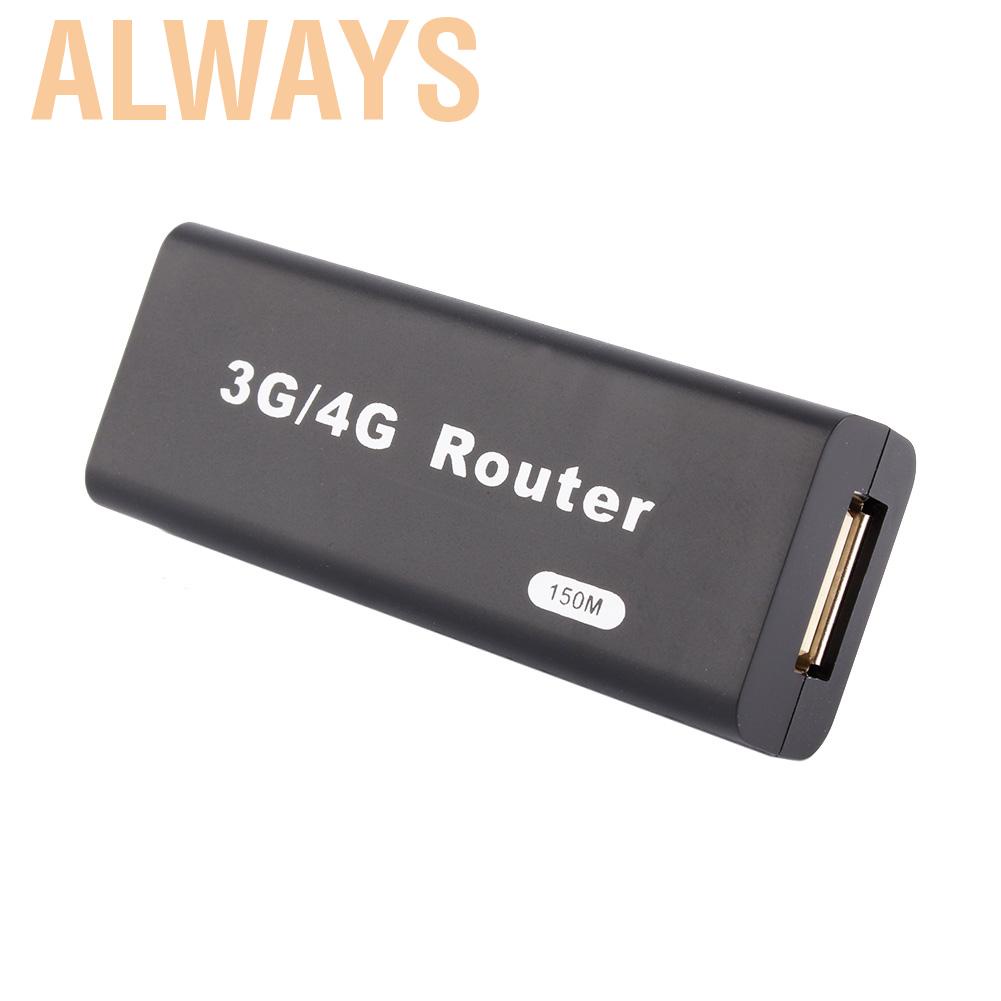 [Seller Recommend] Bộ phát sóng 3G / 4G WiFi WLAN Hotspot 150Mbps RJ45 USB không dây
