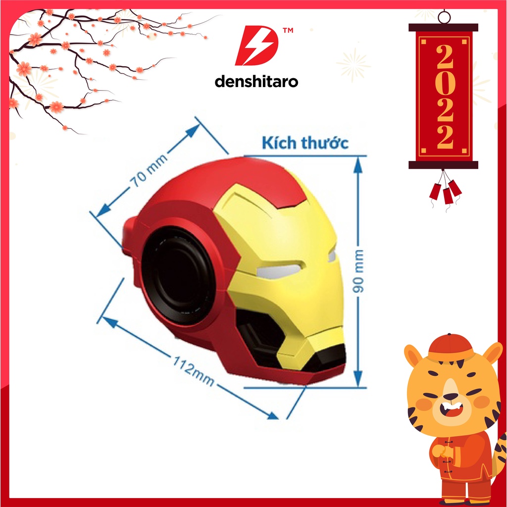 Loa bluetooth Iron Man siêu ngầu D00-561