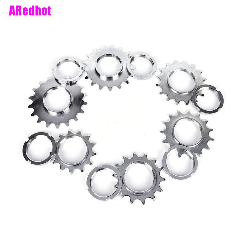 [ARedhot] Bike Chain Rings Single Speed Bike Wheel Sprocket Fixed Gear Bike Freewheel