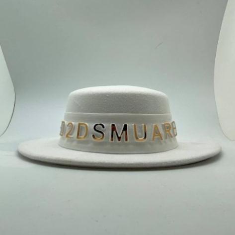 Mũ dạ cao cấp vành nhỏ đai chữ vàng nổi sang chảnh