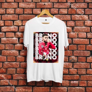 Áo Thun hình cầu thủ Bruno Fernandes Unisex Cotton cá tính năng động thoáng mát thời trang U7CD5244