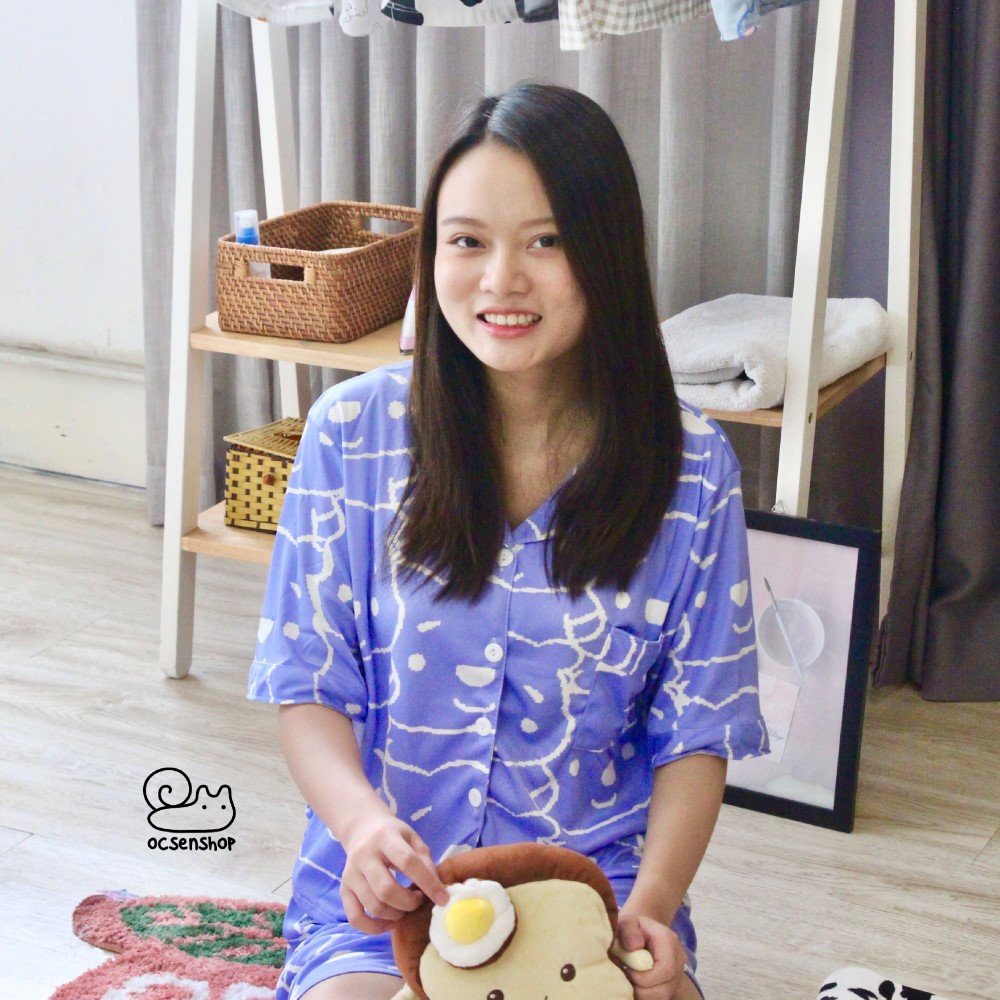 Pijama ngắn tay -  Ốc Sên Shop