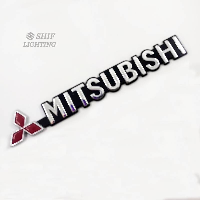 1 Logo Dán Trang Trí Cho Xe Mitsubishi
