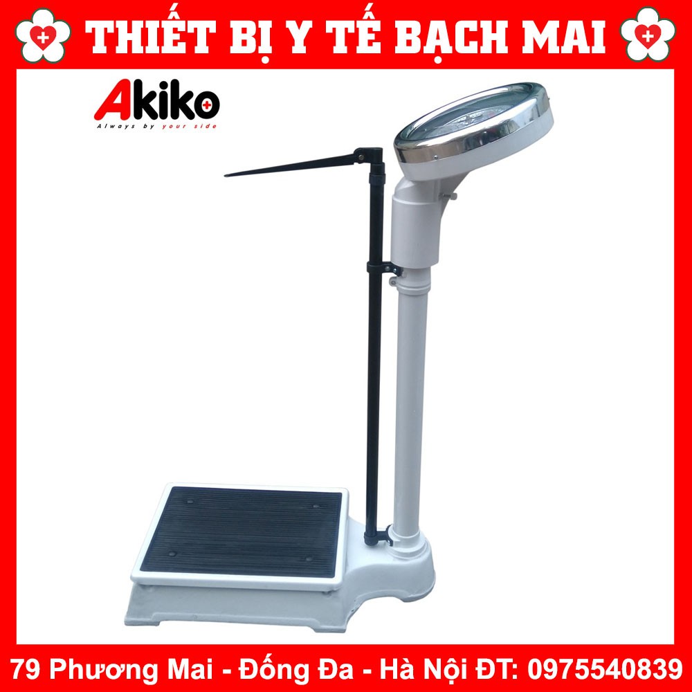 Cân Sức Khỏe Có Thước Đo Chiều Cao TZ120 Trụ Tròn