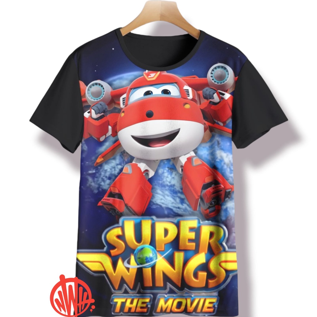Áo Thun In Hình Đôi Cánh 3D Cá Tính Cho Bé Trai 3 4 5 6 7 8 9 10 12 13 14 Distro 2022 10