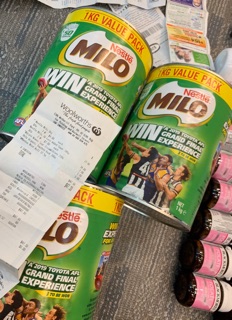 Sữa Milo Úc hộp 1kg (Date mới)