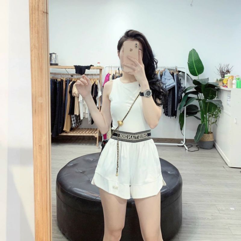 Quần short nữ cạp chun tag nhiều mã giá rẻ hàng đẹp dạng đùi sooc ống rộng mặc ở nhà đi chơi