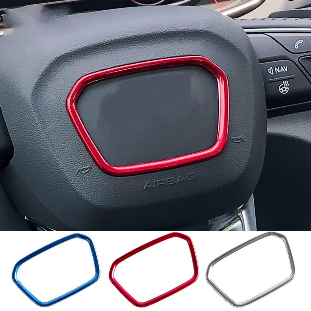 Miếng Dán Trang Trí Vô Lăng Xe Hơi Phong Cách Thời Trang Mới Kat1 Dành Cho Audi Q3 A5 S5 Q7 Q8 Q5L