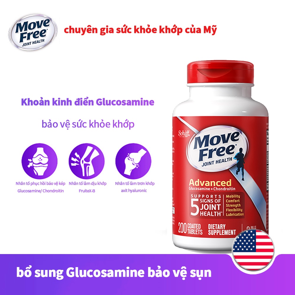 Viên Uống Bổ Khớp Move Free Joint Health 200 viên