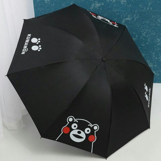 Ô che nắng chống tia UV gấp gọn, Chống Thấm☂️Ô gấu kumamon gấp gọn