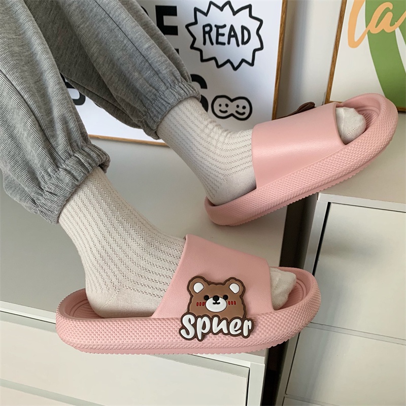 JY409-C3  - Dép bánh mì đế dày hàng QC giá hạt dẻ