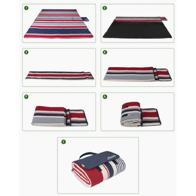 [FREE SHIP] Thảm du lịch chống thấm nước gấp gọn tiện ích | BigBuy360 - bigbuy360.vn