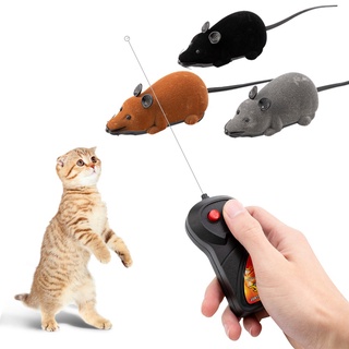 Chuột đồ chơi điều khiển từ xa không dây cho mèo