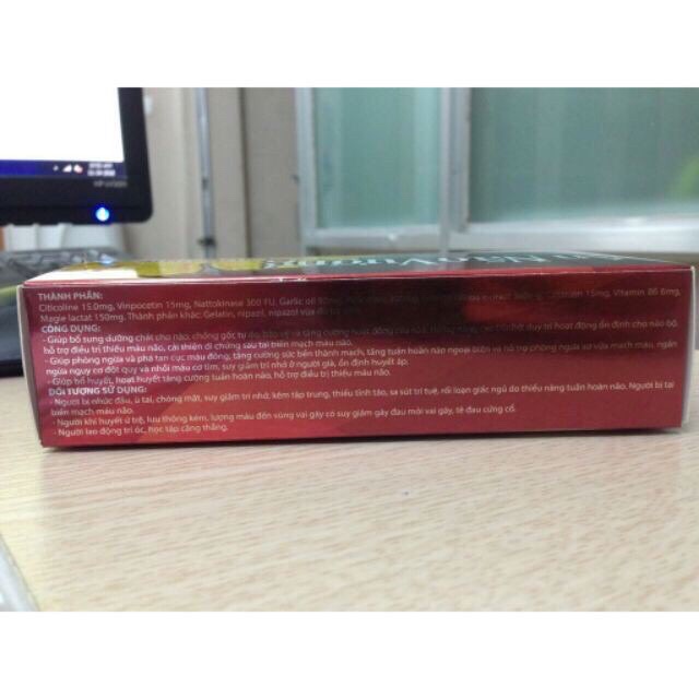 AN NÃO VƯƠNG GIÚP TĂNG CƯỜNG LƯU THÔNG MÁU LÊN NÃO | Thế Giới Skin Care