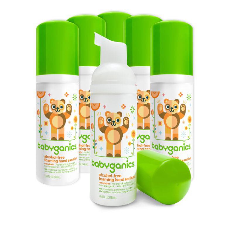 Nước rửa tay khô Babyganics 50ml