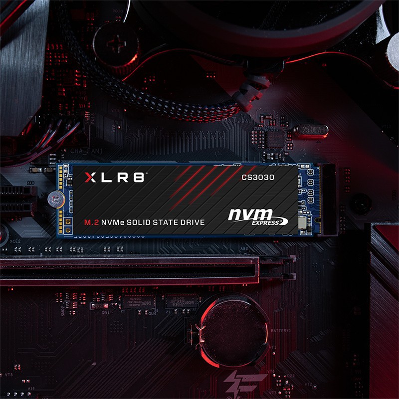 Ổ cứng SSD M2 PNY Gaming 250GB/ 1TB - XLR8 CS3030 NVMe, PCIe có tản nhiệt - BH 36 Tháng