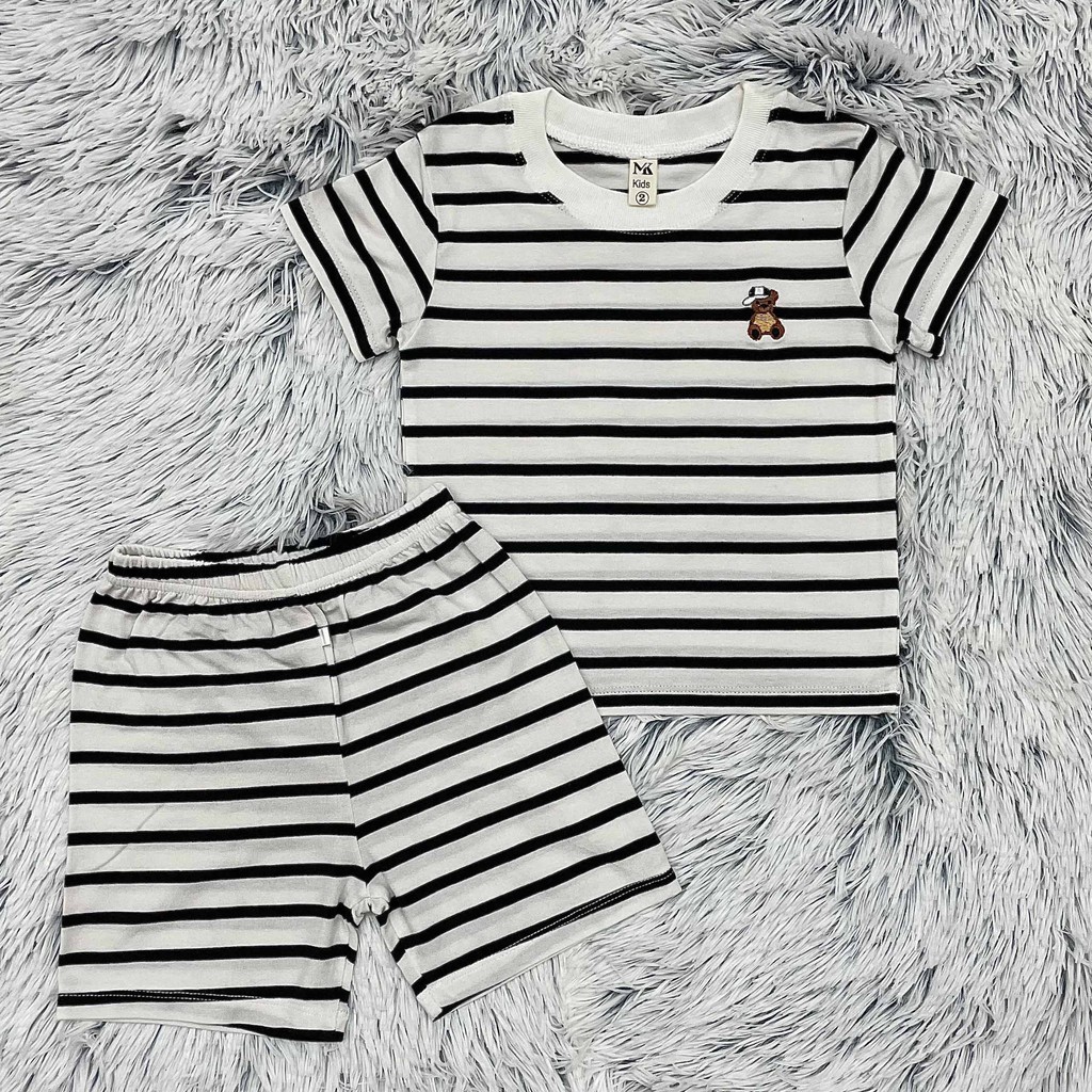 Đồ bộ thun lạnh cho bé trai - gái | Cotton spandex 4 chiều cao cấp | MS101