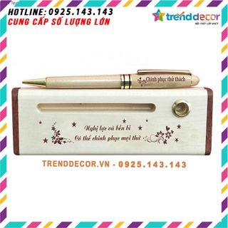 Hộp bút gỗ cao cấp - wg20 trenddecor