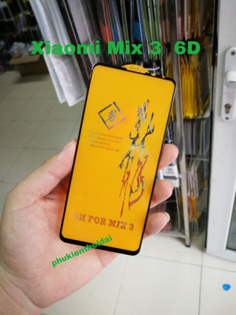 Cường lực 6D Full màn hình Full keo Cho Xiaomi Mi 8 SE / Mi A2 / Mi A2 Lite / Mix 3 / Note 6 Pro / Note 5 / F1 ..