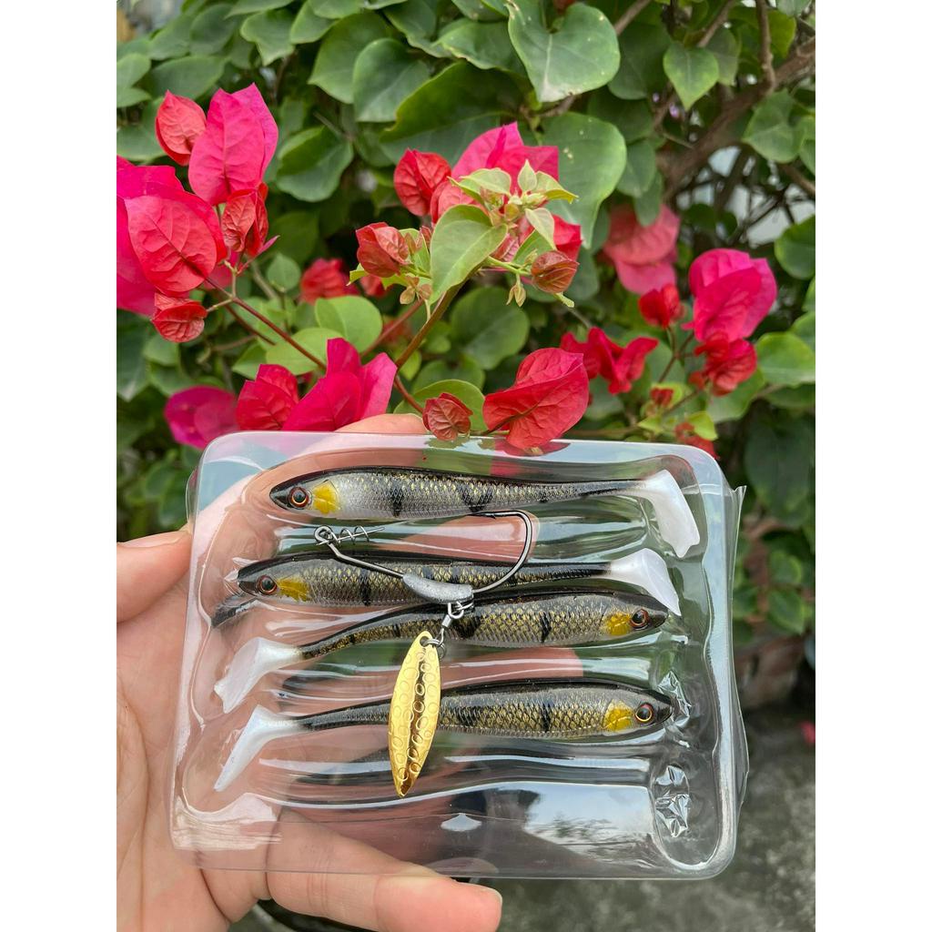 Combo Mồi mềm NFF Chính Hãng 100% và Lưỡi Móc