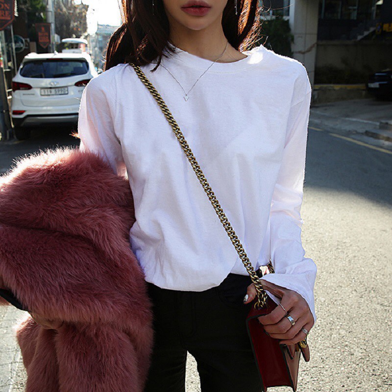 Áo thun tay dài 194shop vải coton dày dặn, mềm mịn, co dãn - form regular - In Hình Độc Đáo