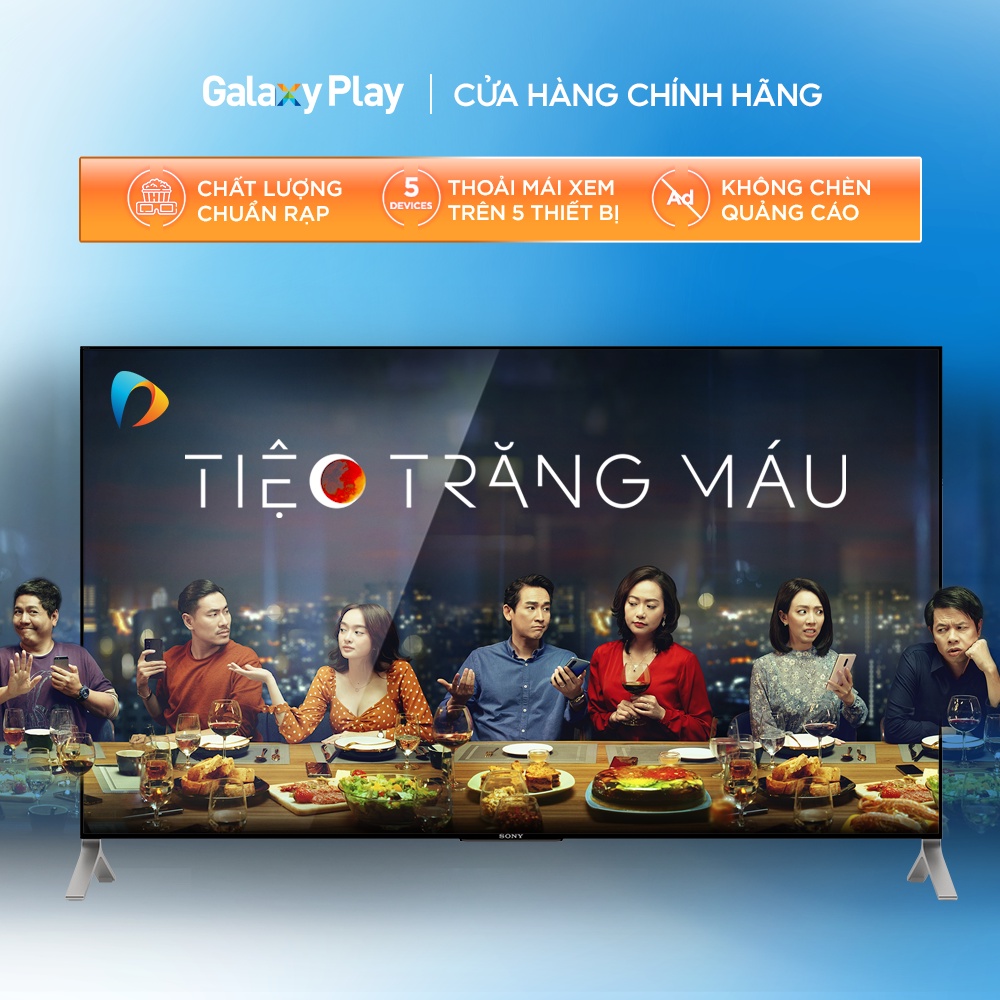 Toàn quốc [E-voucher] - Phim thuê Tiệc Trăng Máu trên ứng dụng Galaxy Play