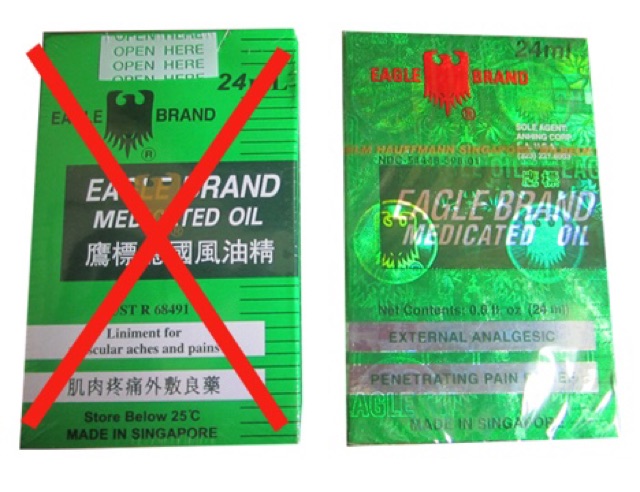 ✅[CHÍNH HÃNG] DẦU GIÓ XANH CON Ó EAGLE BRAND 3-6-24ml